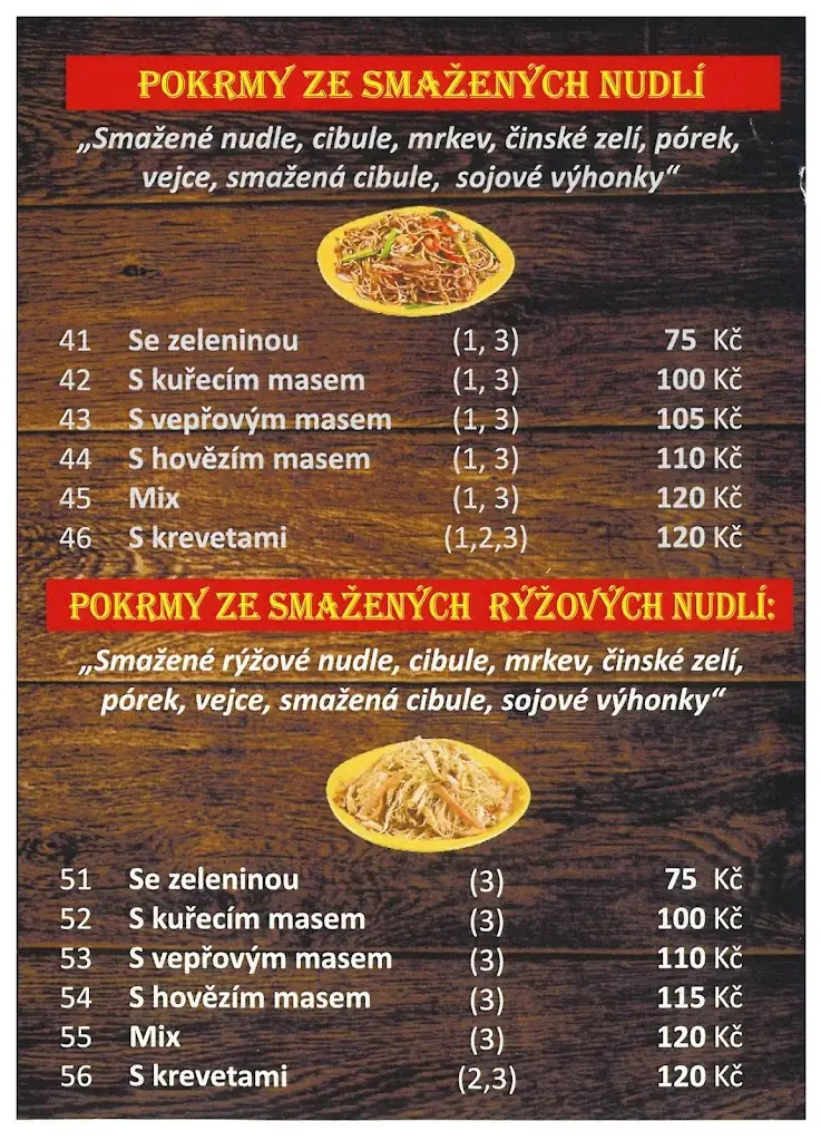 Menu_Asian food Bistro_Bílovec_image_1