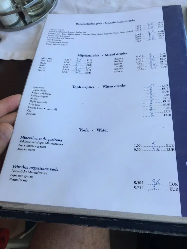 Menu_Restaurant Galeb_Baška_image_2