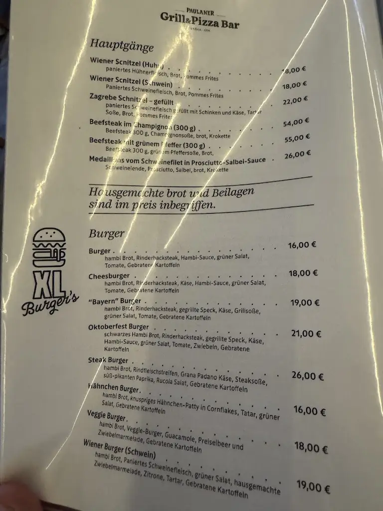 Menu_Paulaner Grill Bar Baška_Baška_immagine_2