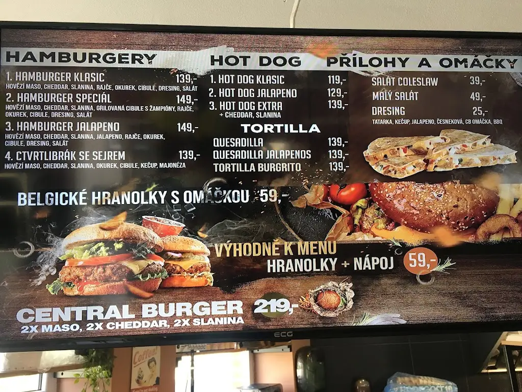 Menu_Central Bistro_Bohumín_image_1