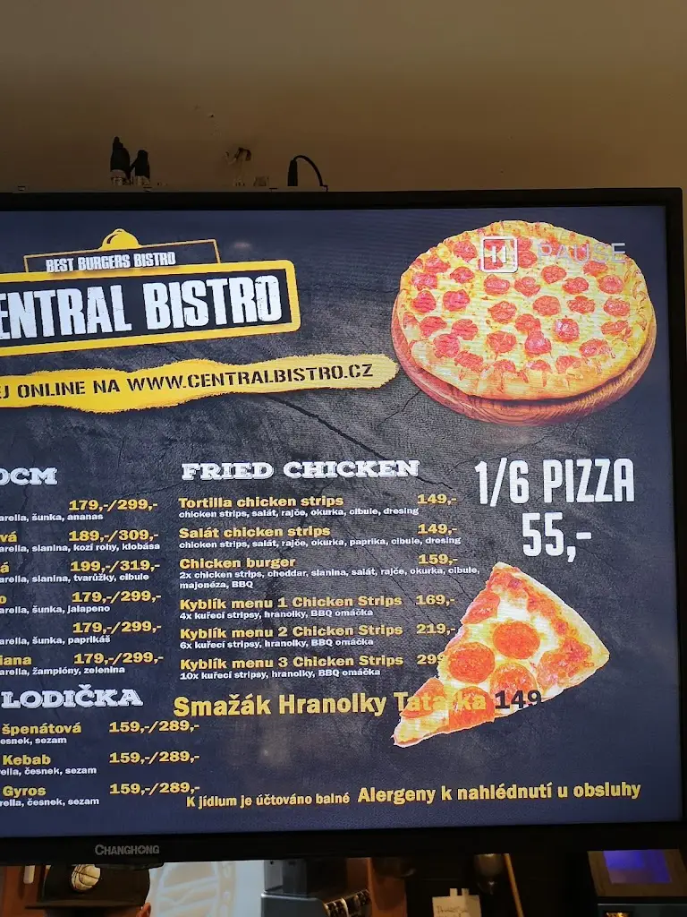 Menu_Central Bistro_Bohumín_image_2