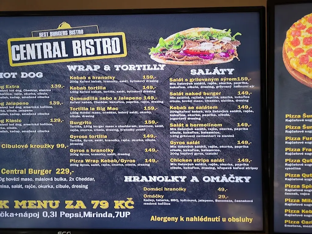 Menu_Central Bistro_Bohumín_image_3