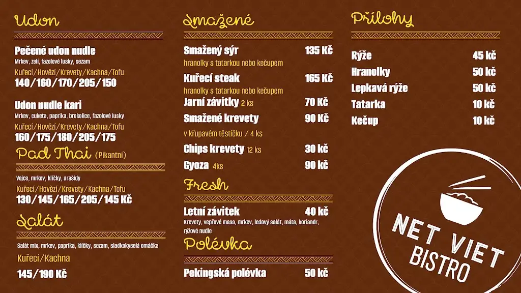 Menu_NET VIET BISTRO_Bohumín_image_1