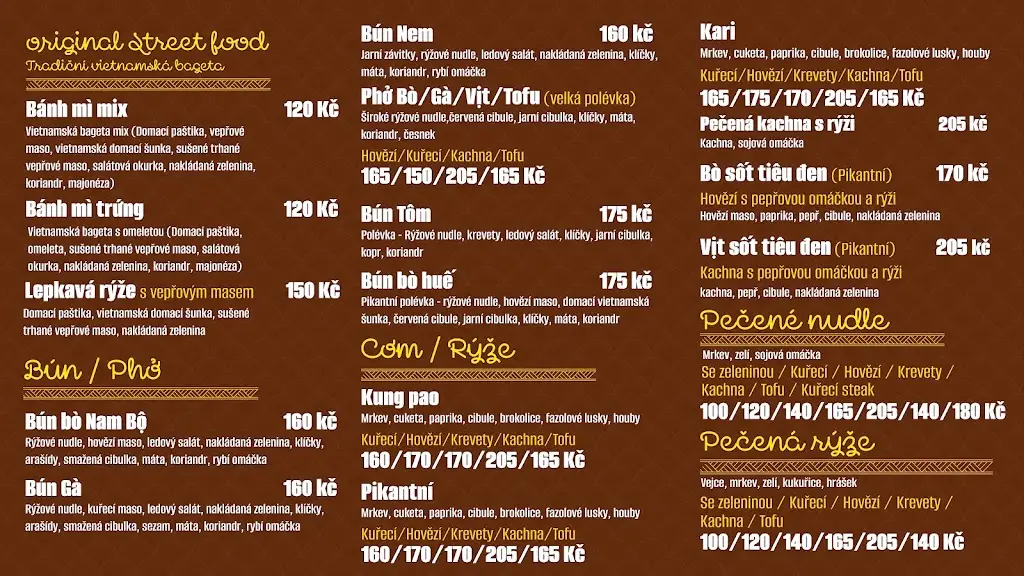 Menu_NET VIET BISTRO_Bohumín_image_2