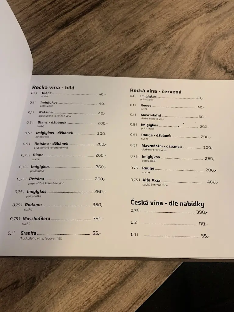 Menu_Taverna Elpida - Řecká Restaurace_Bohumín_image_1