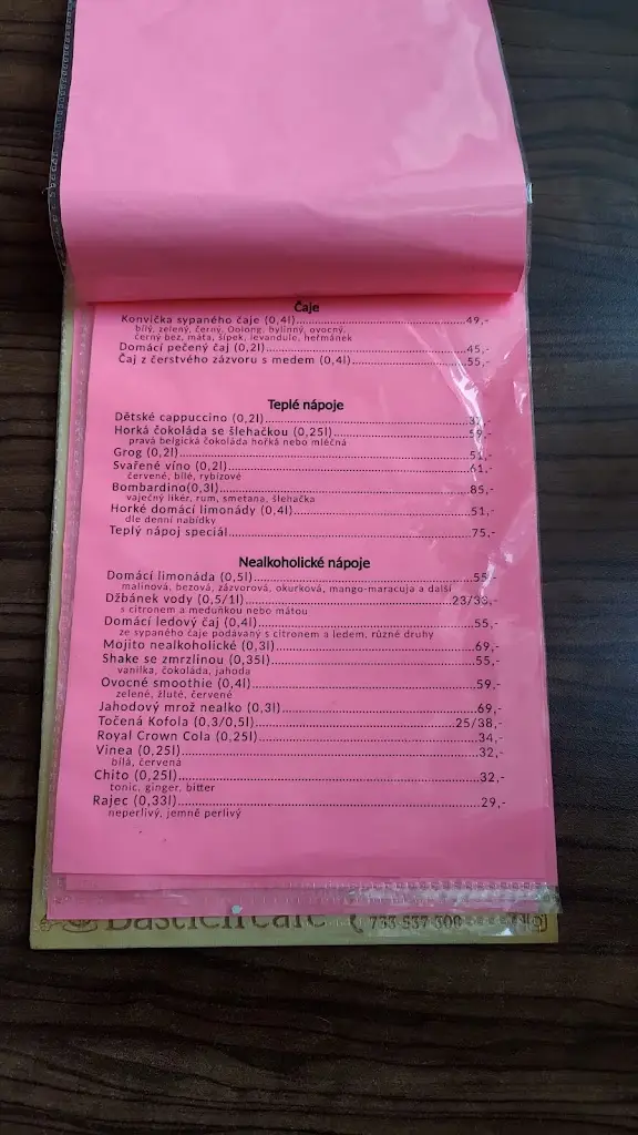 Menu_Bastien Cafe_Bohumín_image_2