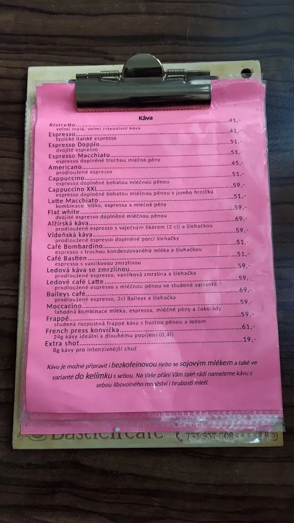 Menu_Bastien Cafe_Bohumín_image_4