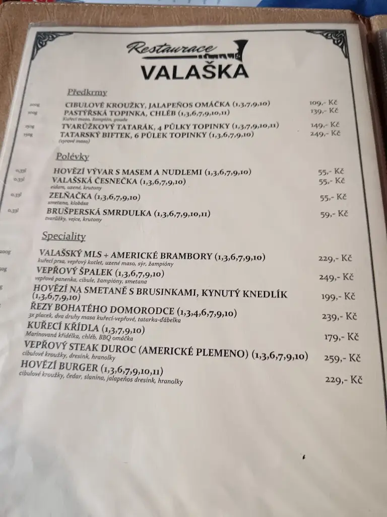 Menu_Restaurace Valaška Brušperk_Brušperk_image_1