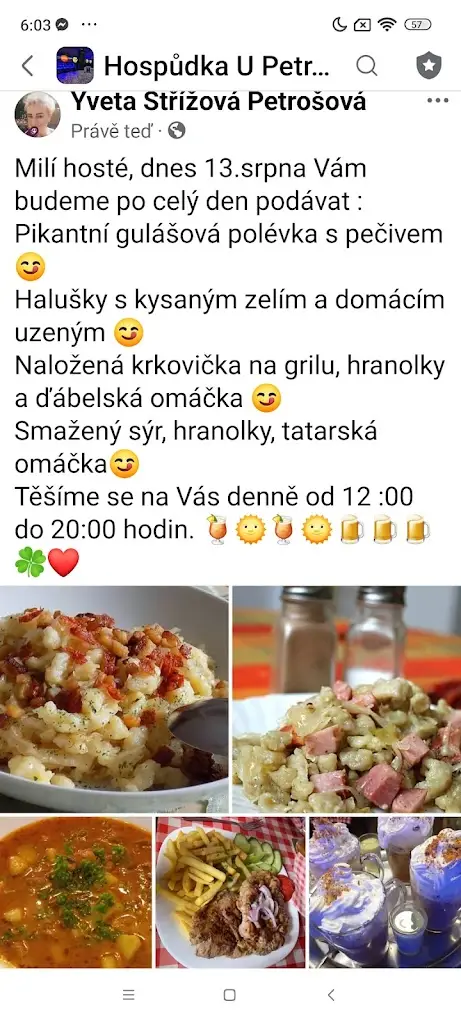 Menu_Hospůdka u Petrošů_Budišov nad Budišovkou_image_3