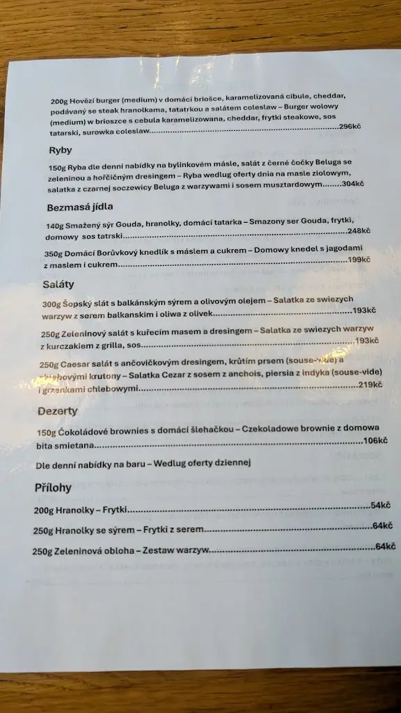 Menu_Radegastovna Těšínská_Chotěbuz_immagine_1