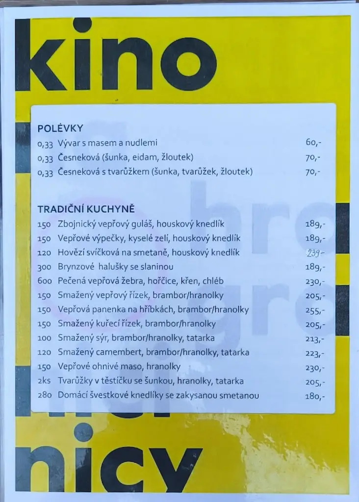 Menu_u Vočka_Český Těšín_image_1