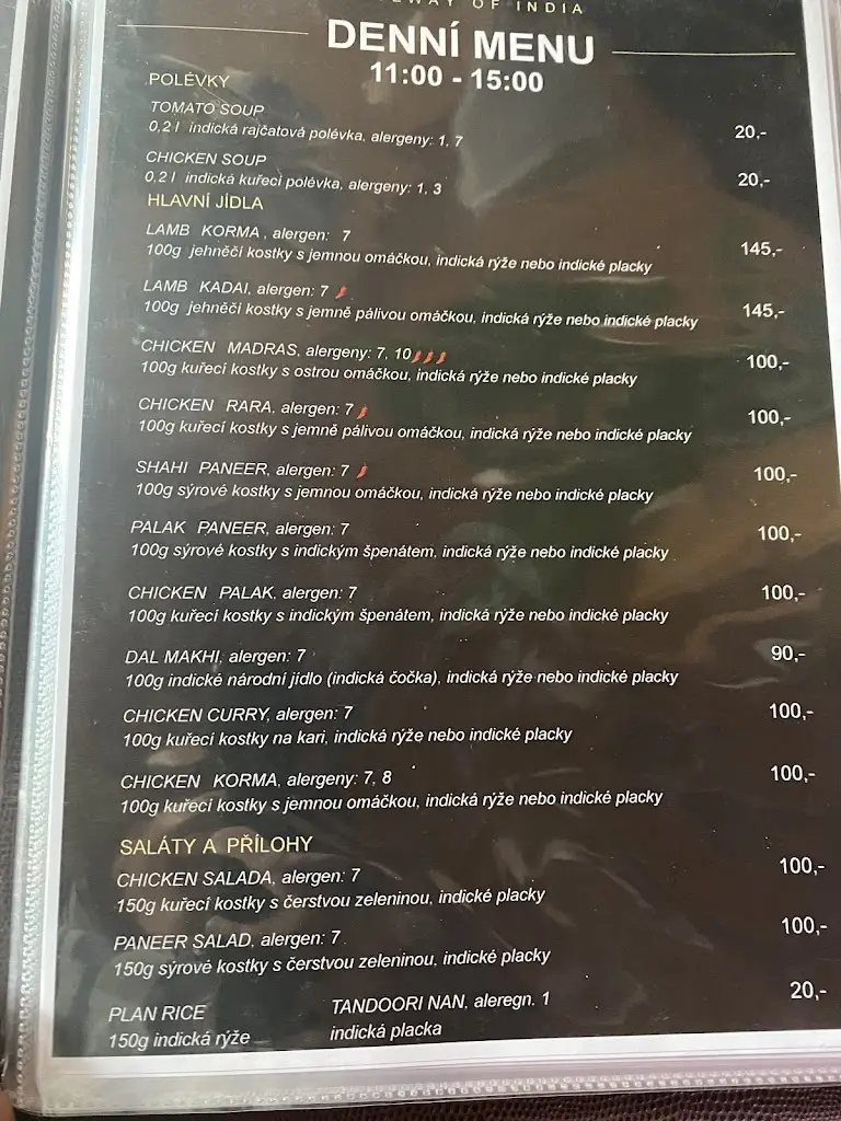 Menu_Gateway indicka restaurace Česky Těšín_Český Těšín_immagine_3