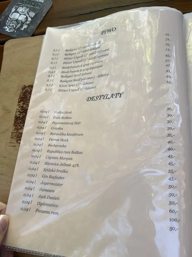 Menu_Kulturní zařízení U Jurčíka_Český Těšín_immagine_2