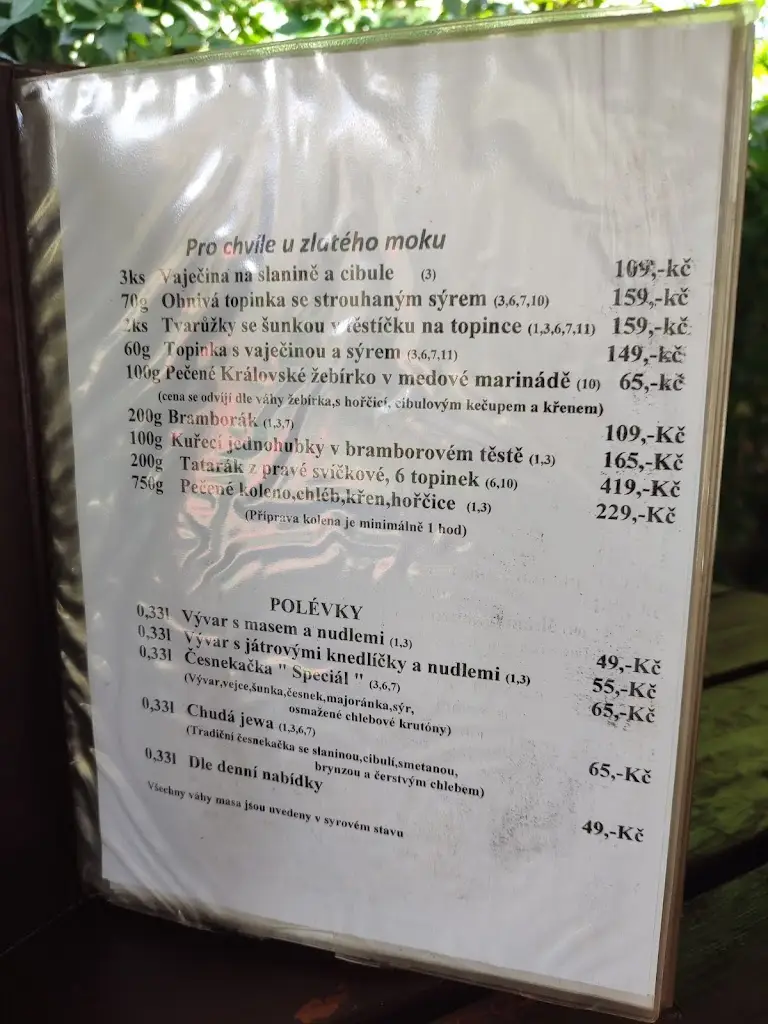 Menu_U Maxe_Český Těšín_image_1