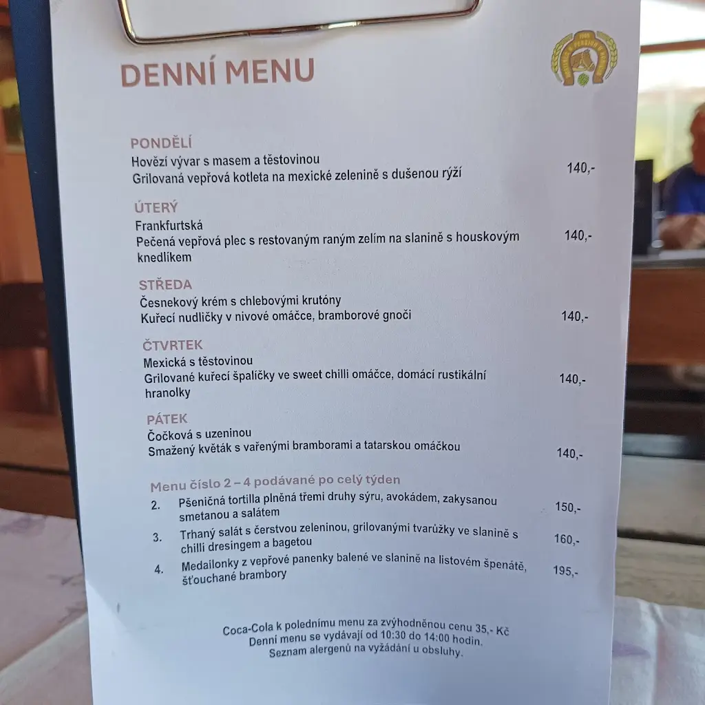 Menu_Hostinec a pension U Koníčka_Dobratice_image_1