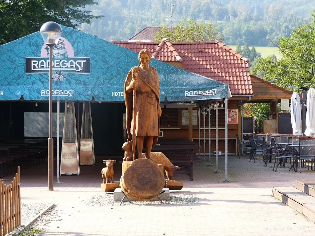 Zahradní restaurace sv.Patrika Hotelu Prosper v Čeladné restaurant in Čeladná