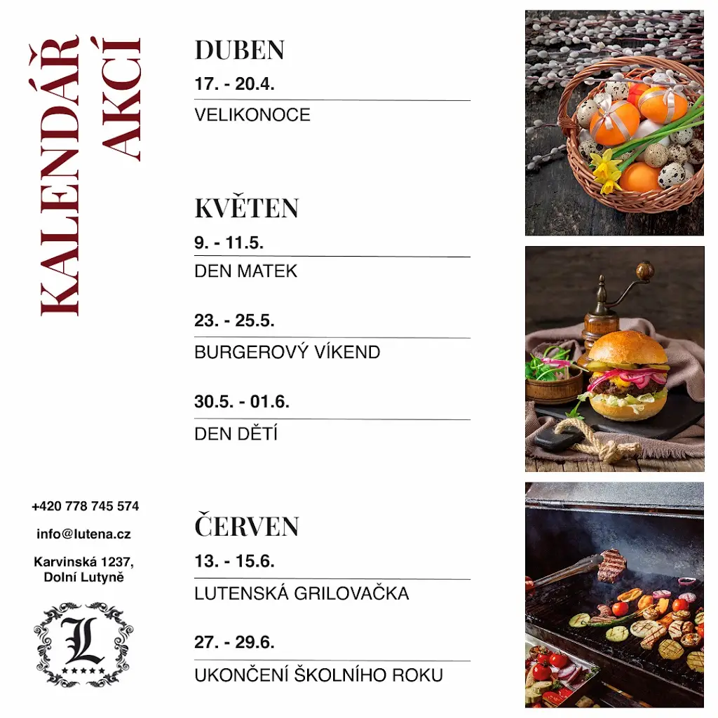 Menu_Restaurace a penzion Lutena_Dolní Lutyně_image_1