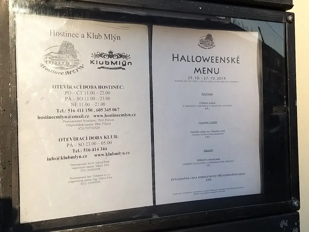 Menu_Lhotecký mlýn_Dolní Lhota_image_2