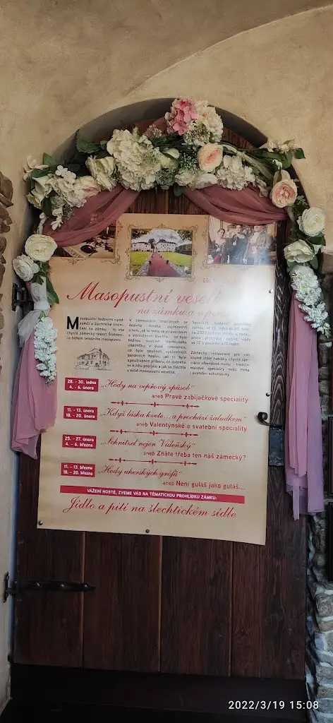 Menu_Zámecká restaurace Štáblovice_Dolní Životice_immagine_4