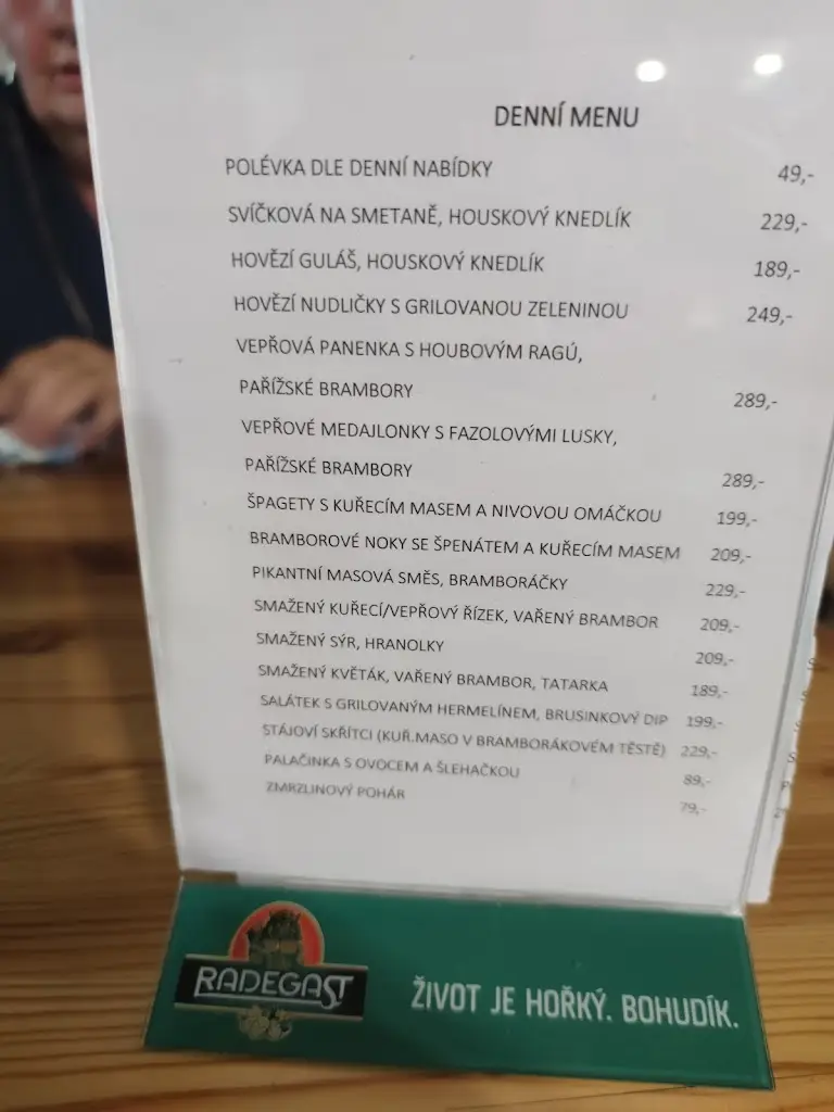 Menu_Penzion nad stájí_Dolní Životice_image_1