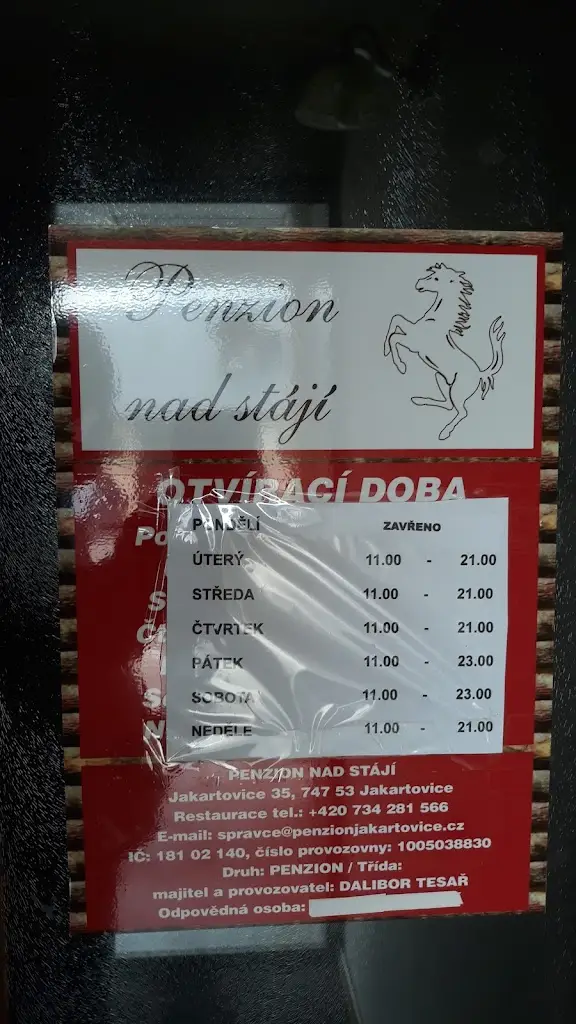 Menu_Penzion nad stájí_Dolní Životice_image_2