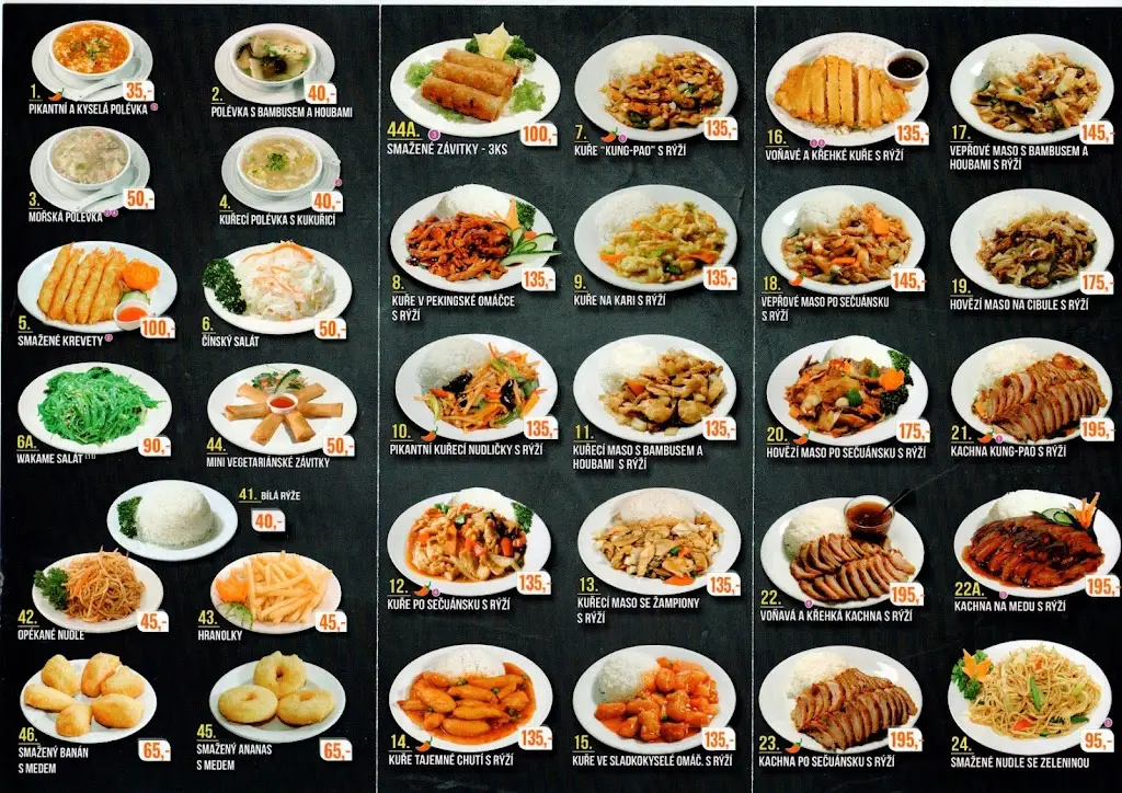 Menu_Restaurace Yao Shun_Jindřichův Hradec_image_2