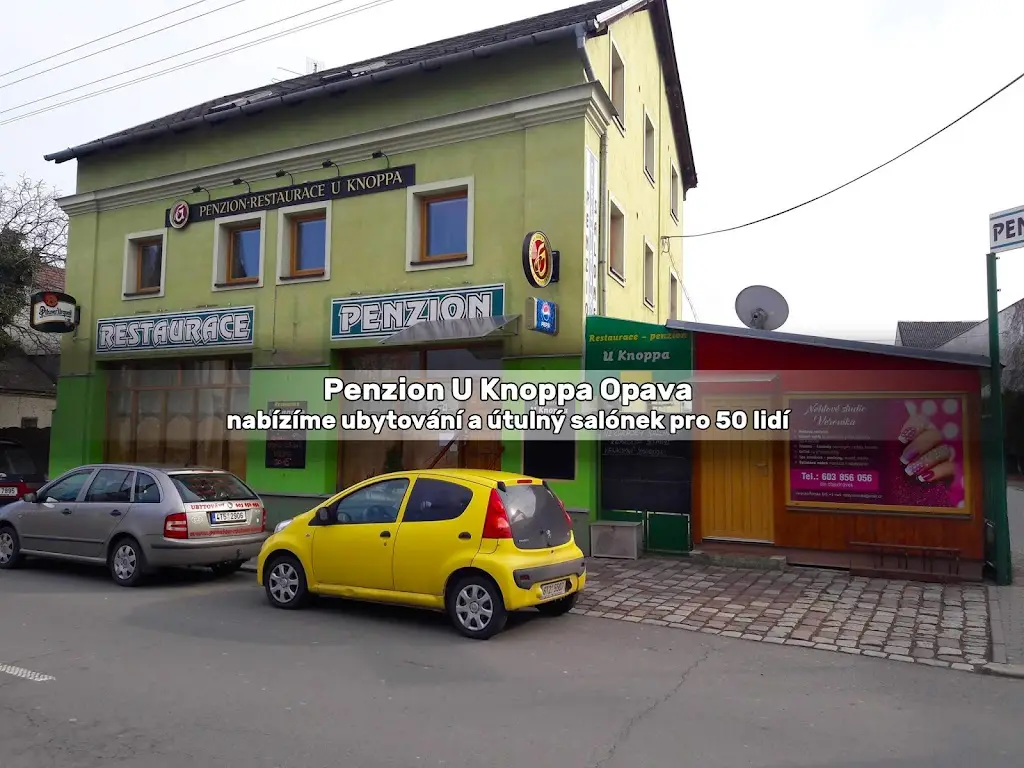 Penzion U Knoppa - Ubytování s restaurací v Opavě ristorante a Dolní Životice