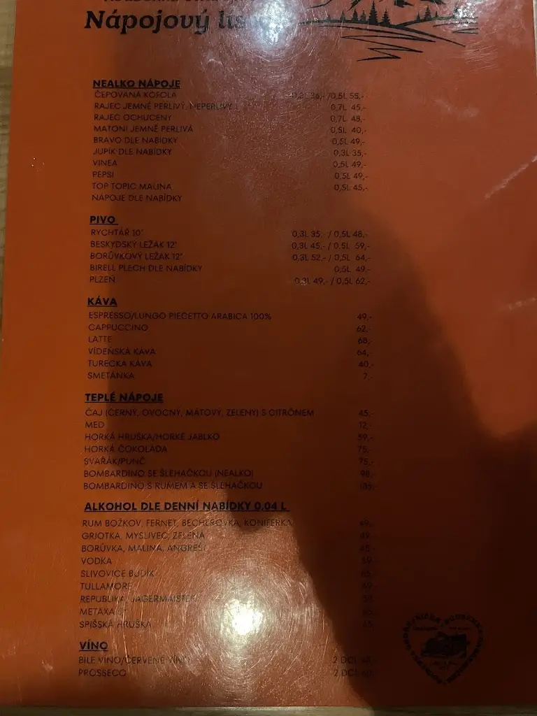 Menu_Roubenka Ondřejníček_Frýdlant nad Ostravicí_image_3