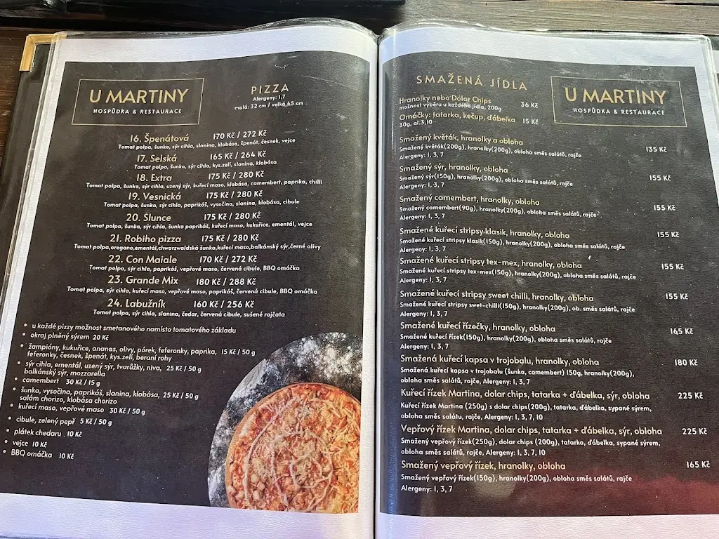 Menu_Hospoda U Martiny_Fulnek_image_2