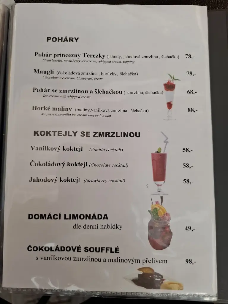 Menu_Kavárna Fulnek_Fulnek_image_1