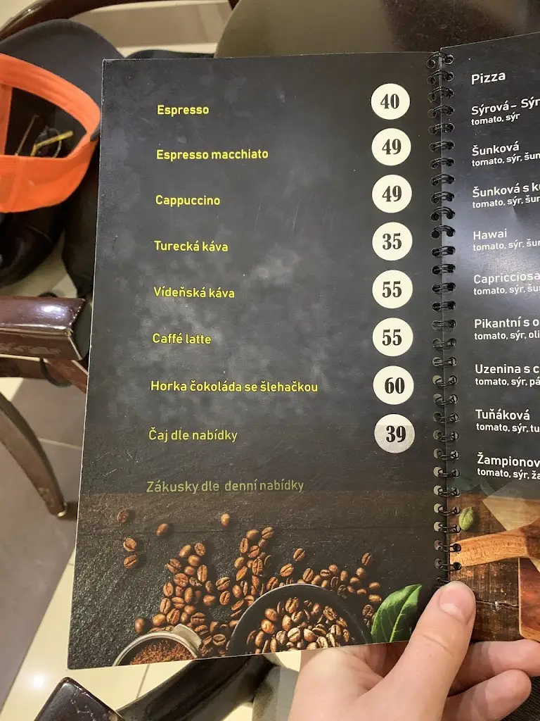 Menu_Pizzeria Baroko_Jindřichův Hradec_immagine_4