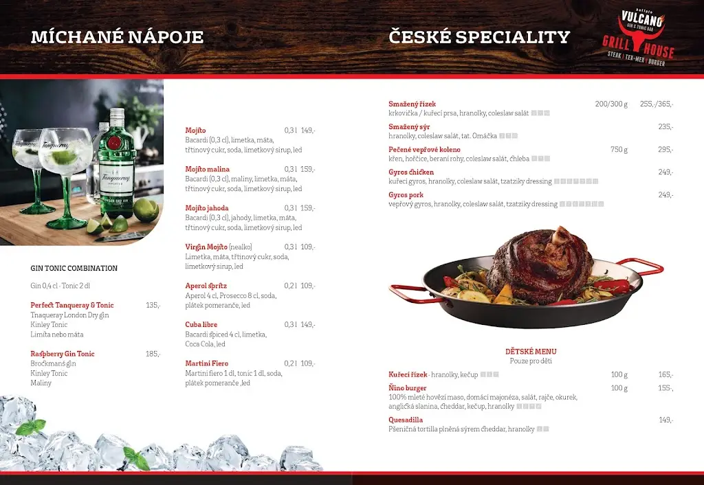 Menu_Vulcano Grill House_Frýdek-Místek_image_4