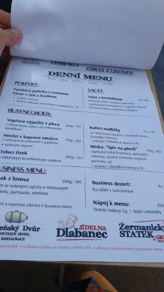 Menu_Restaurace Grill Station - Střelnice_Frýdek-Místek_image_3