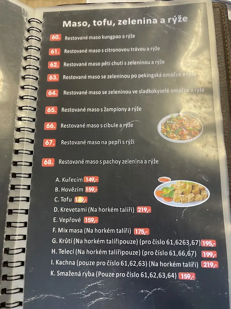 Menu_Zlatý Drak_Frýdek-Místek_immagine_2