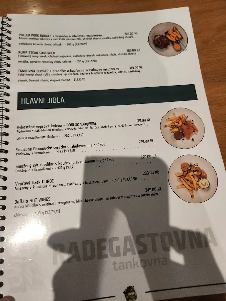 Menu_Radegastovna - Tankovna FM_Frýdek-Místek_image_4