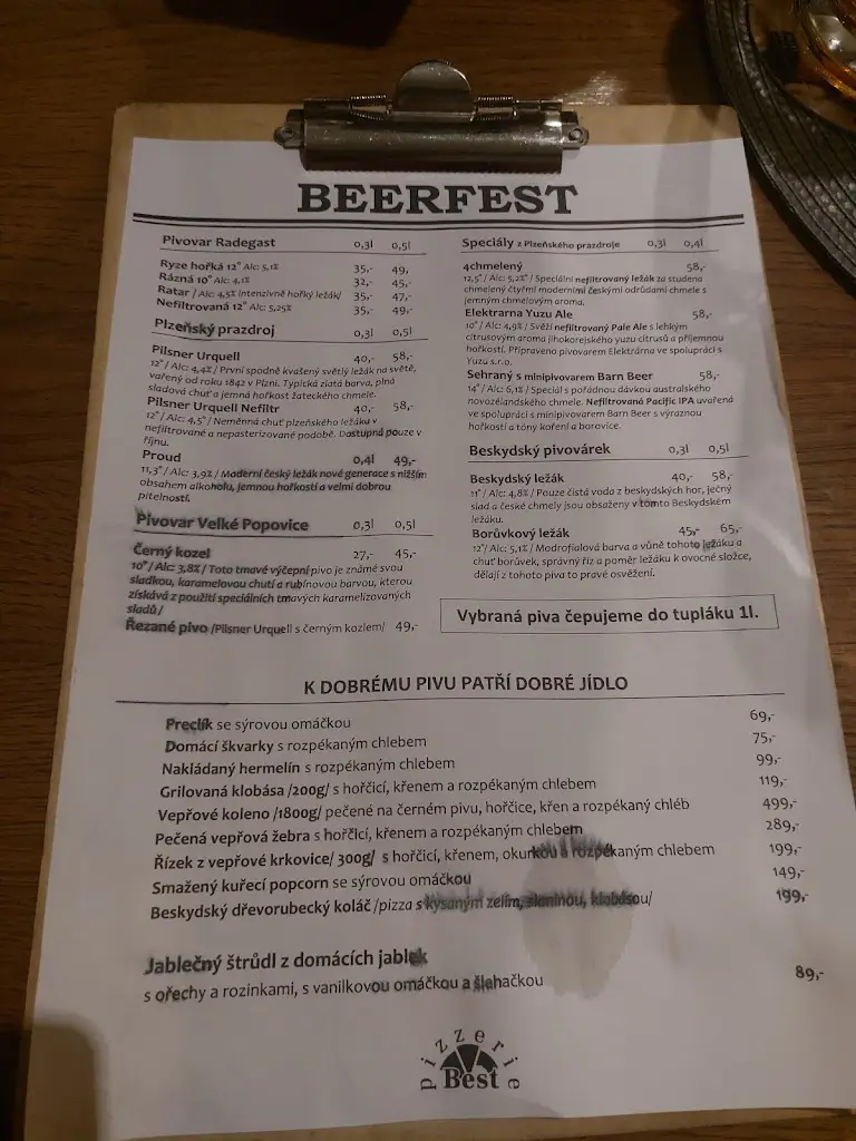 Menu_Pizzerie Best_Frýdek-Místek_image_2