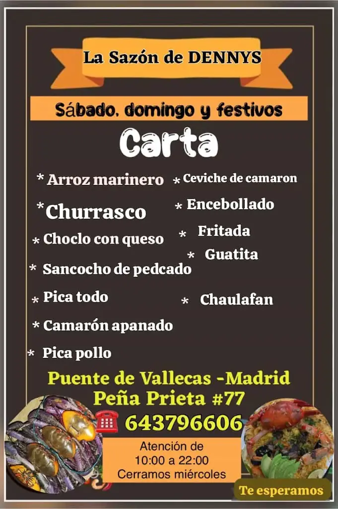 Menu_Restaurante la sazón de Dennys_Bernartice_image_3