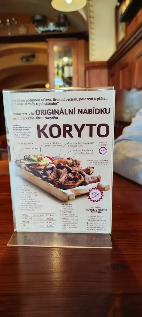 Restaurant Hotel & Caffe Silesia restaurant in Frýdek-Místek