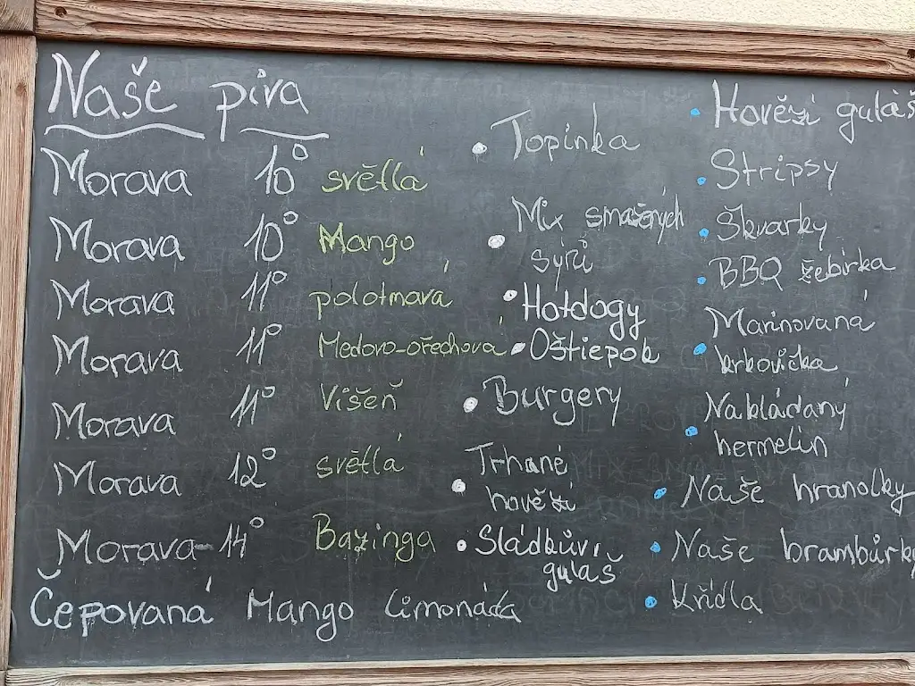 Menu_Pivovárek Morava_Frýdek-Místek_image_4