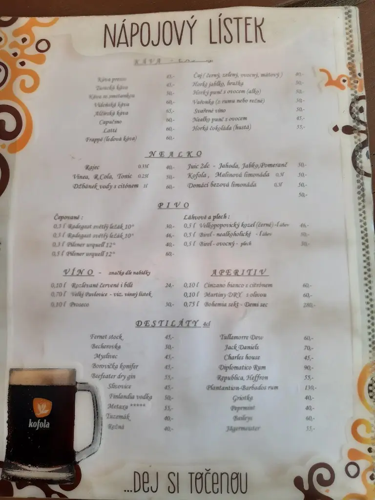 Menu_Hospůdka Na Žabárně_Frenštát pod Radhoštěm_image_1