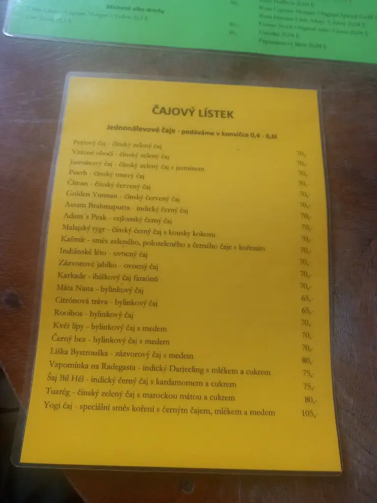 Menu_Stars Hollow_Frenštát pod Radhoštěm_image_2