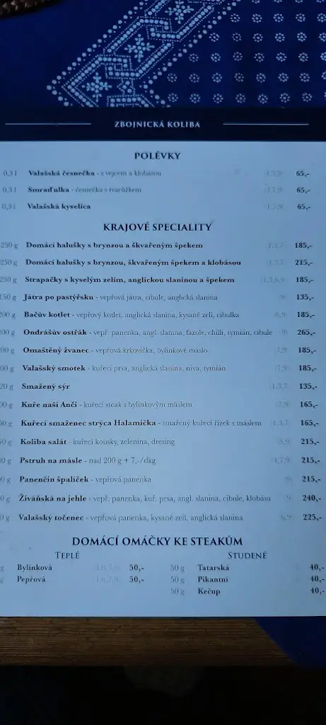 Menu_Restaurace Balita_Frenštát pod Radhoštěm_image_3