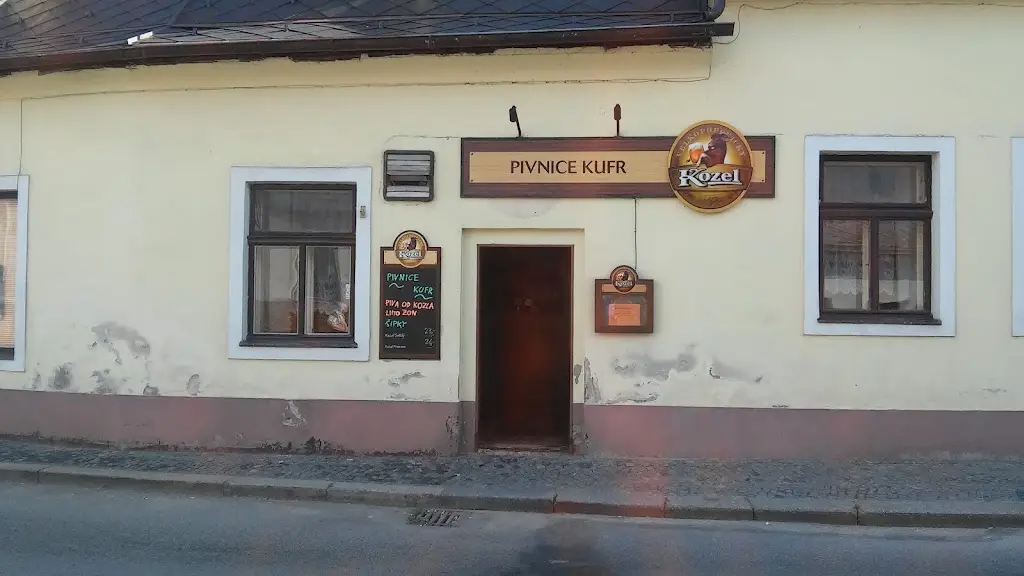 Pivnice Kufr restaurant in Jindřichův Hradec