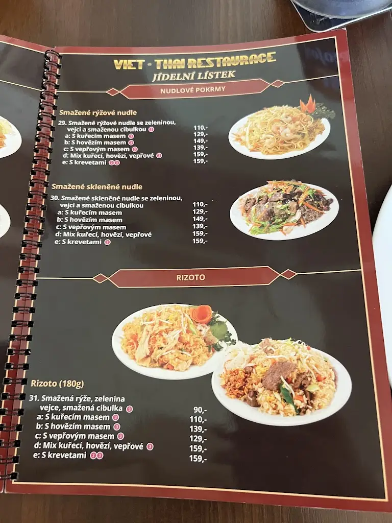 Menu_Viet-Thai restaurace_Frenštát pod Radhoštěm_image_1