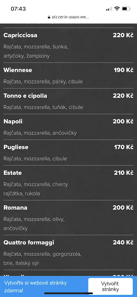 Menu_Papo pizza_Frenštát pod Radhoštěm_image_1
