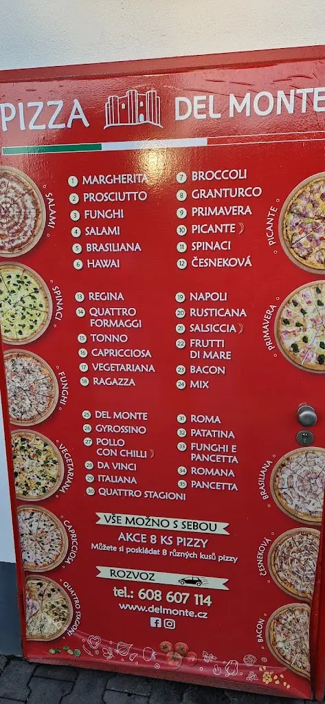 Menu_Pizza Del Monte_Frenštát pod Radhoštěm_image_2