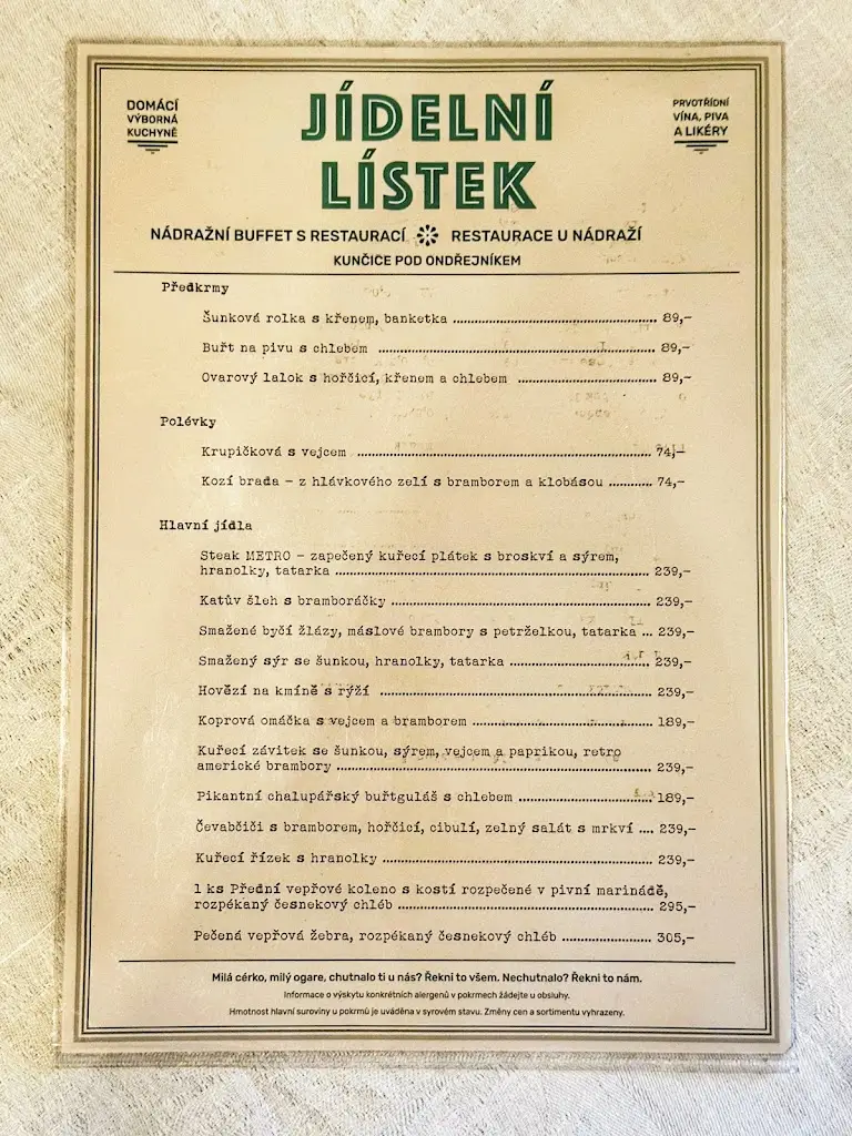 Menu_OGAR pivovar a hospůdka_Frenštát pod Radhoštěm_image_1