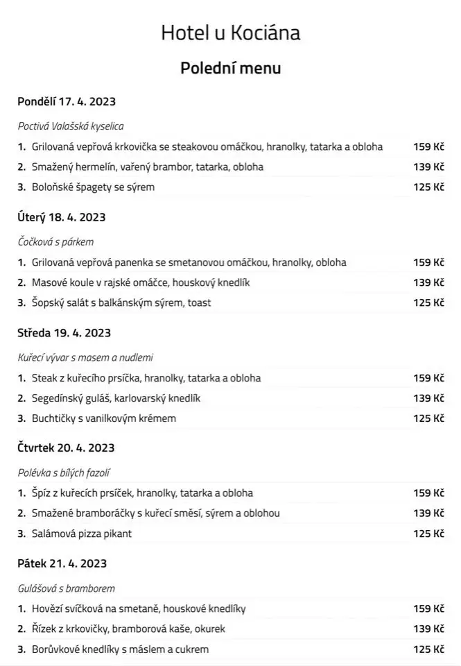 Restaurace Kocián_Frenštát pod Radhoštěm_menu_image_1