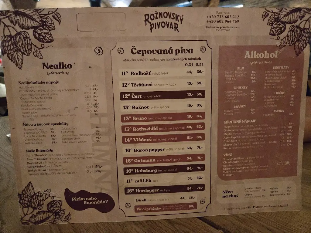 Menu_Rožnovský pivovar_Frenštát pod Radhoštěm_image_3