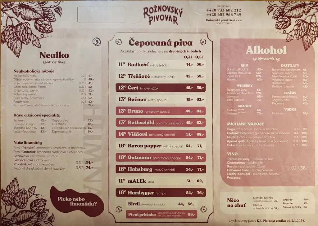 Menu_Rožnovský pivovar_Frenštát pod Radhoštěm_image_4
